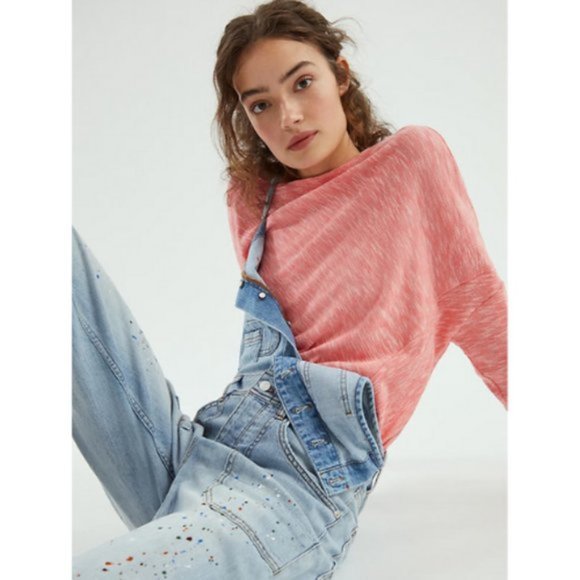 NWT Anthropologie Damiana Pink Pullover | XS - Picture 2 of 5